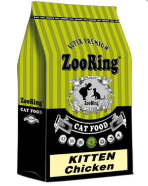 КОРМ ДЛЯ КОТЯТ ZOORING KITTEN CHICKEN 10 кг