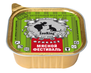 КОРМ ДЛЯ КОШЕК ZOORING: ПАШТЕТ МЯСНОЙ ФЕСТИВАЛЬ