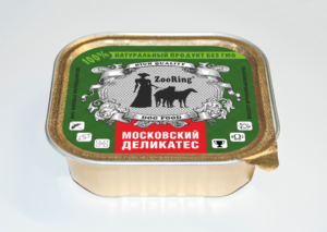 ОРМ ДЛЯ СОБАК ZOORING: ПАШТЕТ МОСКОВСКИЙ ДЕЛИКАТЕС